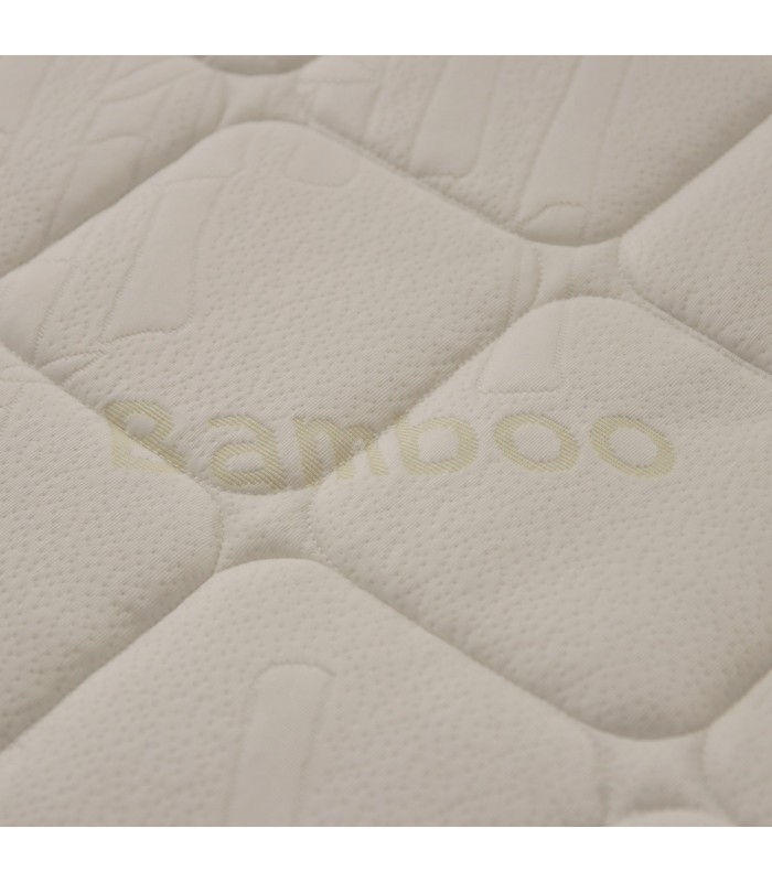 Topper correttore lattice naturale per materasso con tessuto BAMBOO sfoderabile alto 5,5 Cm
