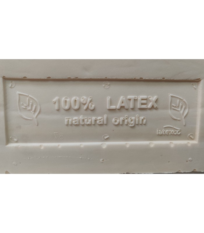Natural latex materasso